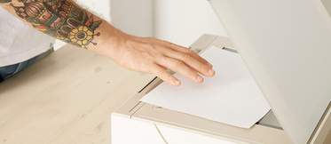 Come scannerizzare un documento con stampante Canon