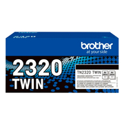 Brother TN2320 Twin Pack Nero da 2 Toner Originale