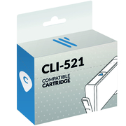 Compatibile Canon CLI-521 Ciano Cartuccia