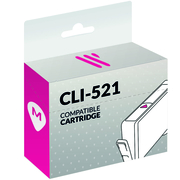 Compatibile Canon CLI-521 Magenta Cartuccia