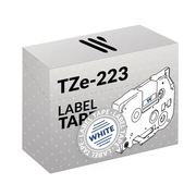 Brother TZe-223 Blu/Bianco Nastro per Etichettatrice Compatibile