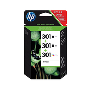 HP 301 Multicolore Confezione Cartucce 2 Nero e 1 A Colori Originale