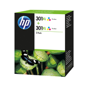 HP 301XL Colore Confezione Colore da 2 Cartucce Originale