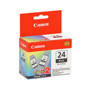 Canon BCI-24 Nero Twin Pack Nero da 2 Cartucce Originale