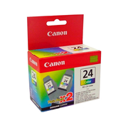Canon BCI-24 Colore Twin Pack Colore da 2 Cartucce Originale