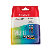 Canon CLI-526  Multipack da 3 Cartucce Originale