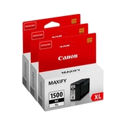 Canon PGI-1500XL Nero Confezione Nero da 3 Cartucce Originale