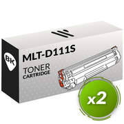 Samsung MLT-D111S Confezione da 2 Toner Compatibile