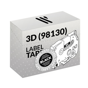 Dymo 3D (98130) Nero Nastro per Etichettatrice con il Rilievo Compatibile -  Webcartuccia