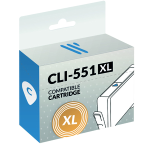 Compatibile Canon CLI-551XL Ciano