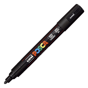 Marker Uni Posca PC - 5M (Black)