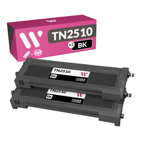 Brother TN2510XL Confezione Nero da 2 Toner Compatibile