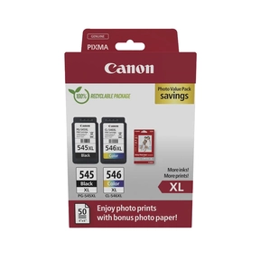 Canon PG-545XL/CL-546XL Photo Value Pack Originale