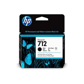 HP 712 (80ml) Nero Originale