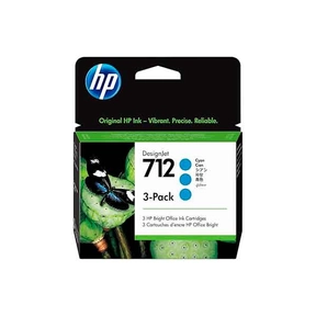 HP 712 (29ml) Ciano Pack Ciano Originale