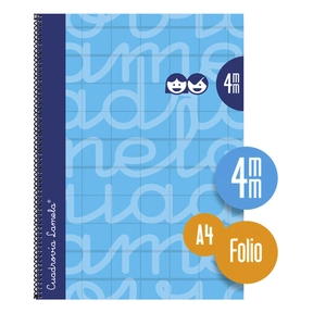 Lamela Taccuino Copertina Rigida Folio 4 mm