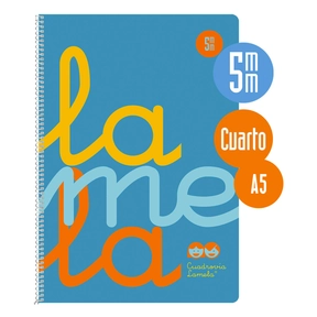 Lamela Taccuino Polipropilene / Quarto 5 mm