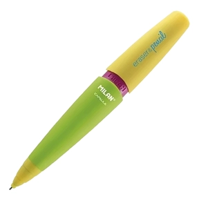 Portamine MILAN Eraser & Pencil Capsule Mix 0,7 mm 2B Verde/Giallo