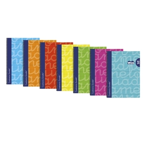 Lamela Quaderno Copertina Rigida A5 6 pz Assortiti