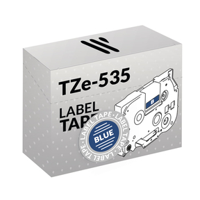 Compatibile Brother TZe-535 Bianco/Blu