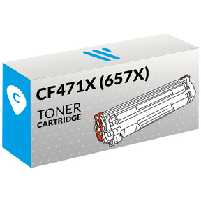 Compatibile HP CF471X (657X) Ciano