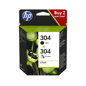 HP 304  Pack Negro/Color Originale