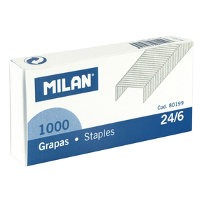 Milan Graffe Galvanizzate 24/6 (1.000 Graffe)