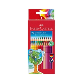 Faber-Castell Matite Colorate Grip (Scatola da 24 pz.)