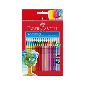 Faber-Castell Matite Colorate Grip (Scatola da 36 pz.)