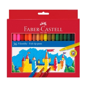 Faber-Castell Felt Tip (scatola da 36 pz.)