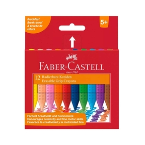 Faber-Castell Pastelli Cancellabili (Scatola 12 pz.)