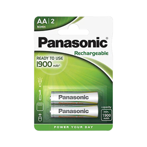Panasonic AA 1.900 mAh Ricaricabile (2 Und.)