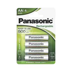 Panasonic AA 1.900 mAh Ricaricabile (4 Und.)