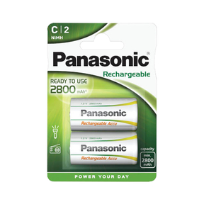 Panasonic C 2.800 mAh Ricaricabile (2 Und.)
