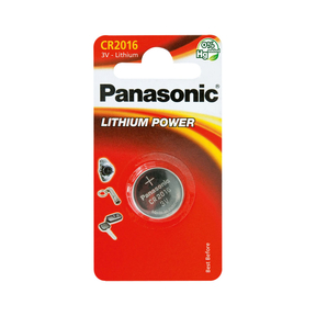 Panasonic Lithium Power CR2016 (1 unità)