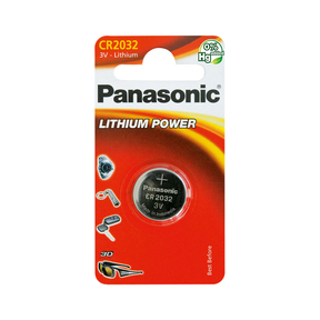 Panasonic Lithium Power CR2032 (1 unità)