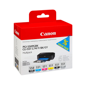 Canon PGI-550/CLI-551  Multipack Originale