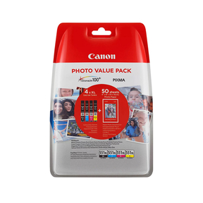 Canon CLI-551XL  Photo Value Pack Originale