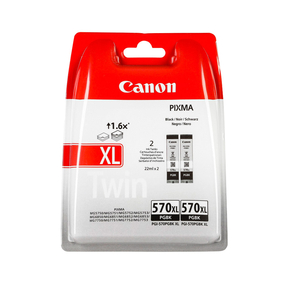 Canon PGI-570XL Nero Twin Pack Nero Originale