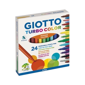 Giotto Turbo Color (scatola 24 pz.)