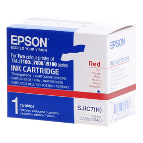 Epson SJIC7(R) Rosso Originale