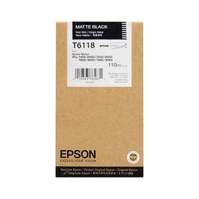 Epson T6118 Nero Opaco Originale