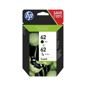HP 62  Pack Negro/Color Originale