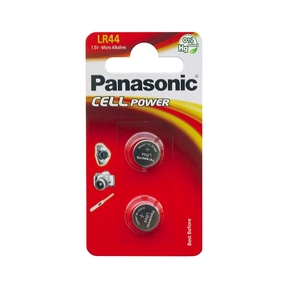 Panasonic Cell Power LR44 (2 pezzi)