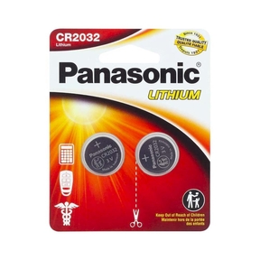 Panasonic Lithium Power CR2032 (2 pezzi)