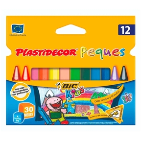 BIC Kids Plastidecor Peques (Blister 12 pz.)