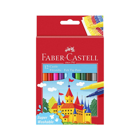 Faber-Castell Felt Tip Pens (Confezione 12 pz.)