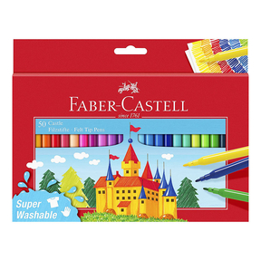 Faber-Castell Felt Tip Pens (Confezione 50 pz.)
