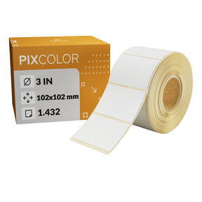 PixColor Industrial Labels 102x102 Termiche