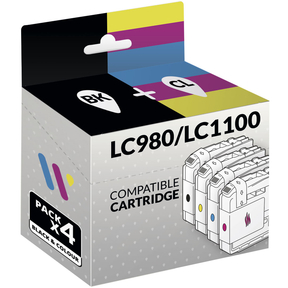 Compatibile Brother LC980/LC1100 Pack